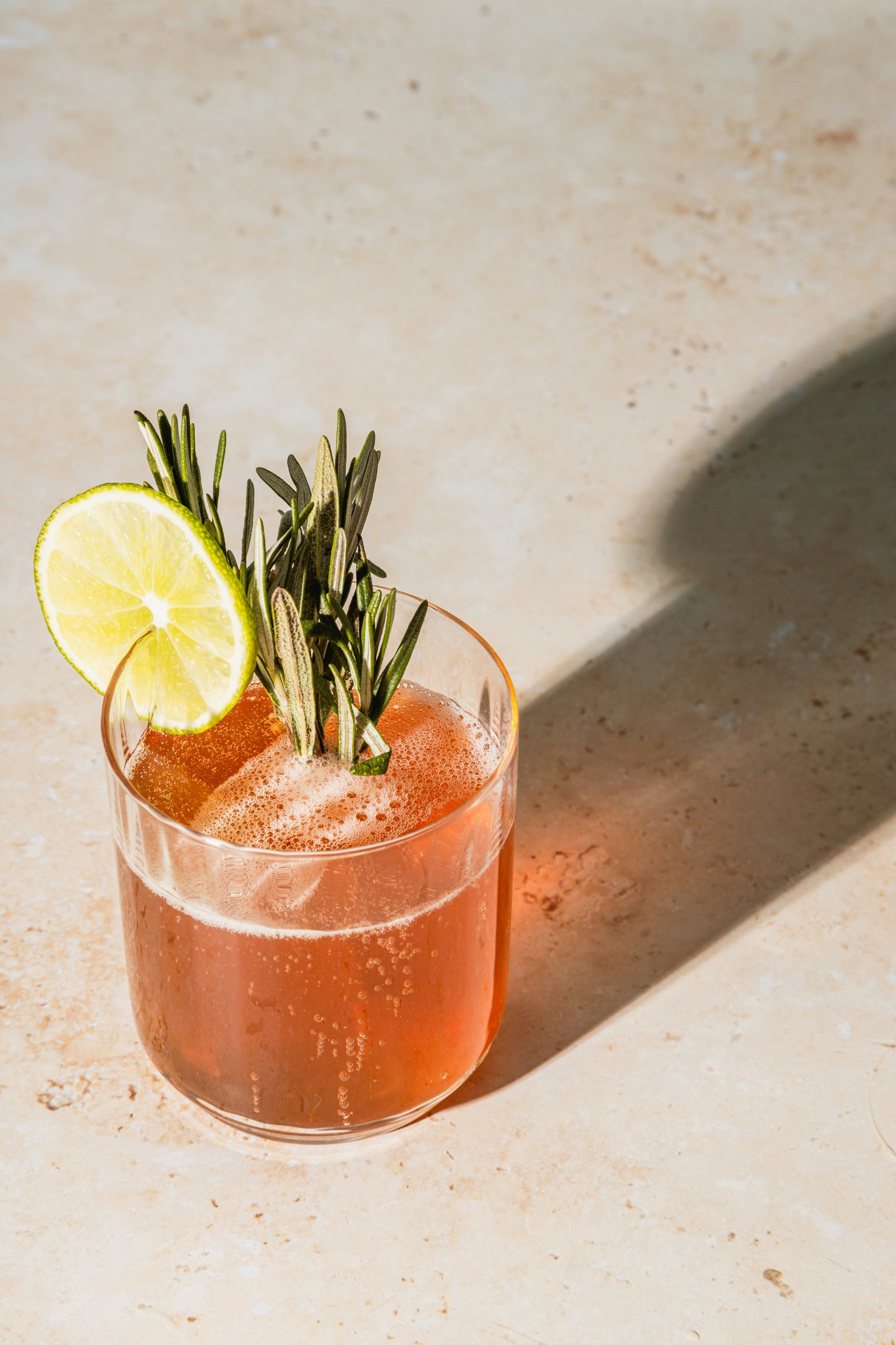 Pink Rosemary Cocktail